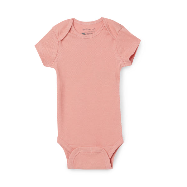 Height Adjustable Organic Cotton stretchable Bodysuits Half Sleeve With natural herbal dye